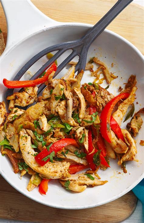 Leftover Chicken Fajitas Recipe Recipe Roast Chicken Leftovers