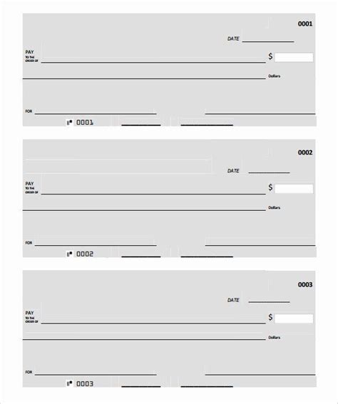 Blank Business Check Template Word Luxury Blank Check Template 30 Free Word Psd Pdf And Vector