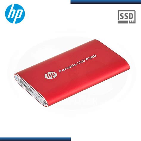 DISCO DURO EXTERNO ESTADO SÓLIDO HP P500 1TB RED USB 3 1 TIPO C