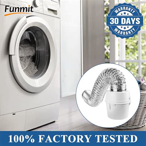 Buy Funmit Foot Indoor Dryer Vent Kit With Inch Dryer Duct