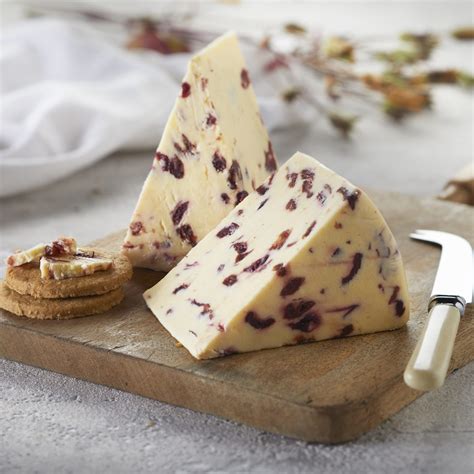 December Cheese Of The Month Yorkshire Wensleydale And Cranberries