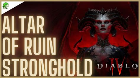 Diablo Altar Of Ruin Stronghold Youtube