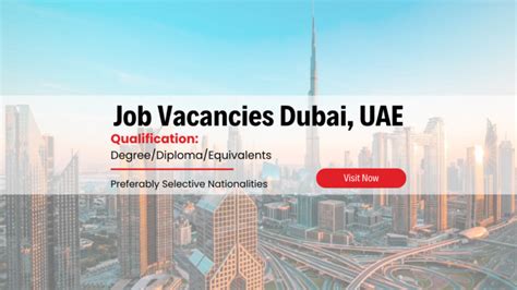 Job Vacancy In Dubai Uae Uae Jobs Vacancies For Freshers