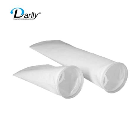 Polypropylene Nylon Polyester Liquid Filter Bags 1 Micron 200 Micron With Full Sizes