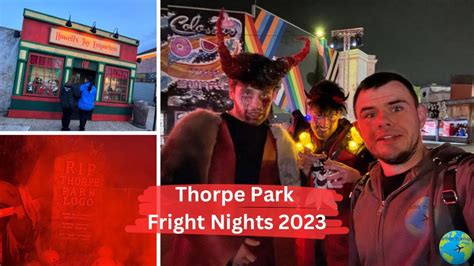 Fright Nights Thorpe Park 2023 Maze Reviews Scare Zones More YouTube