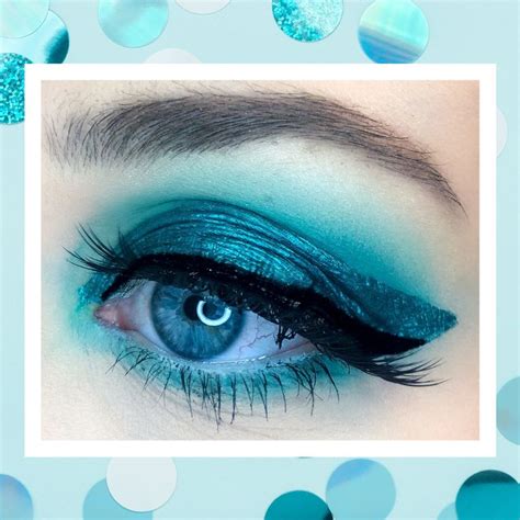 Turquoise eye look!! | Turquoise eyes, Brow mascara, Brow pomade