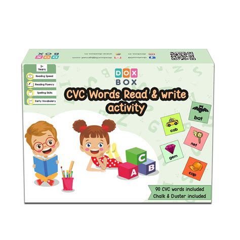 Cvc Words Read And Write Flashcards