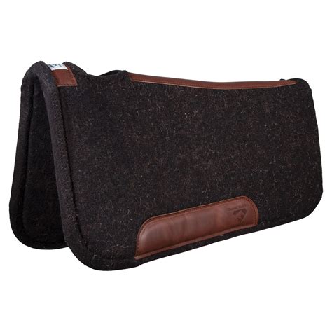 Diamond Wool® Contoured Tough Western Saddle Pad In Western At