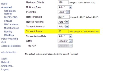 Tomato Firmware: Increased Transmit Power Does More Harm Than Good ...