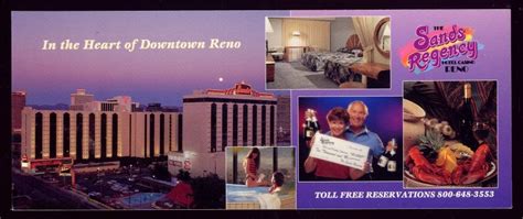 SANDS REGENCY HOTEL CASINO - Reno, Nevada - Wide Postcard