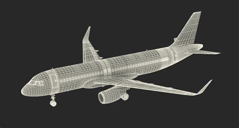 Airbus a320neo interior air 3D model - TurboSquid 1348161