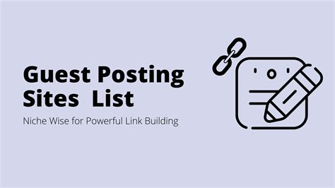 460 Free Guest Posting Sites List To Increase Traffic And Backlinks 2023