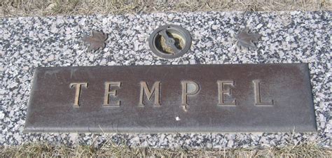 Theodore Burton Ted Tempel Find A Grave Memorial