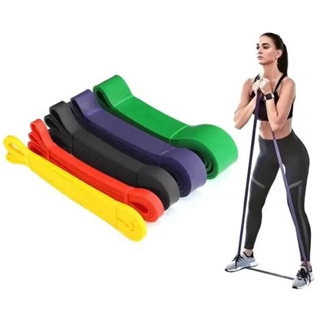 Kit Super Band Fitness Elástico Extensor Funcional Exercício Shopee