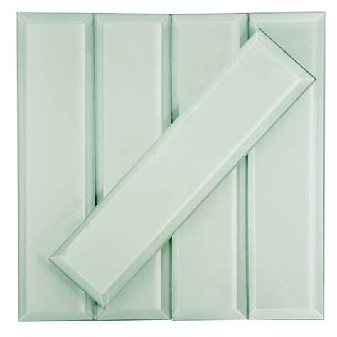 Abolos Frosted Elegance 3 X 12 Glass Peel And Stick Subway Tile Wayfair