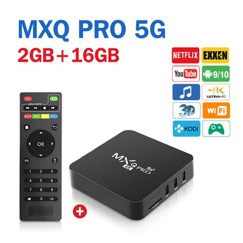 Mxq Pro TV Box 4k Android 10 0 4K Set Top Box 1GB 8GB 4K HD Player