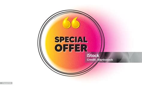 Special Offer Symbol Sale Sign Hand Drawn Round Frame Banner Vector