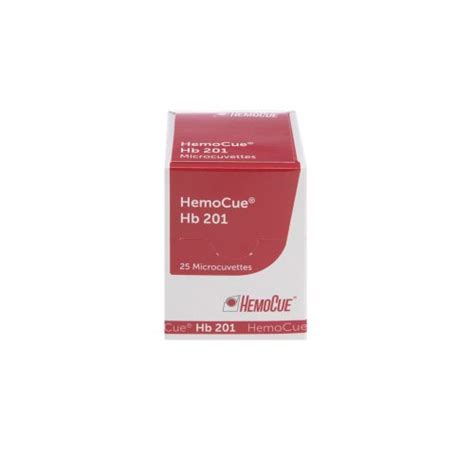 Microcuvette Hemocue Hb 201 Hemoglobin For Hemocue Photometers Legacy Medical Sales