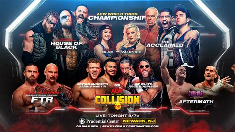 Aew Collision Results 72223 House Of Black Defend The Trios Titles