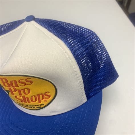 Bass Pro Shops Vintage Sport Cap Patch Trucker Hat Ca Gem