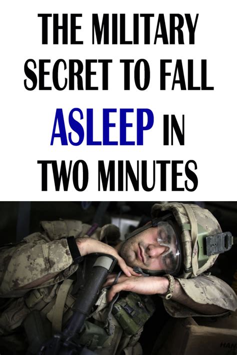 The Military Secret To Fall Asleep In Two Minutes Office Health