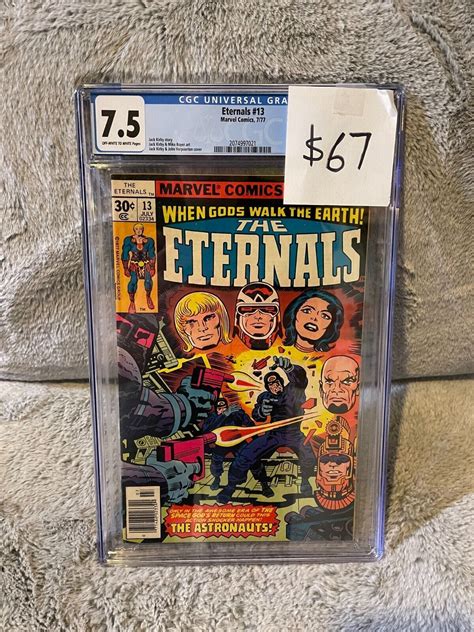 Eternals Bronze Age Cgc Slabbed Marvel Comic Comic Books