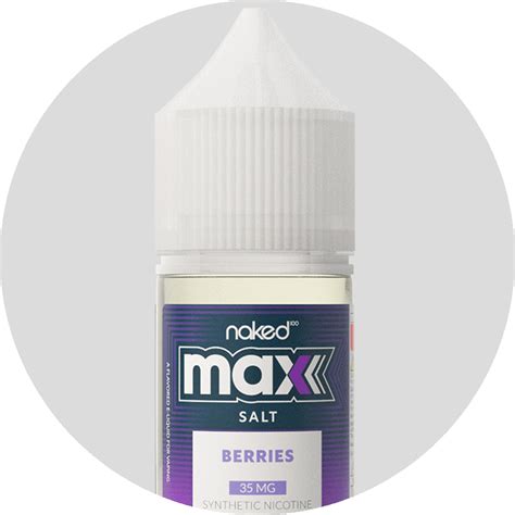 Juice Berries Max Salt Nicotine Naked