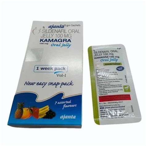 Sildenafil Oral Jelly 100 Mg At Rs 1550 Box In Nandurbar Id 2852147571330