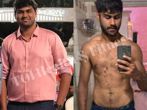 Weight Loss Story This Guy Lost A Whopping 49 Kilos In Less Than A Year He Credits Virat Kohli