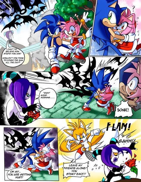 Vamp21 By Drawloverlala On Deviantart Sonamy Comic Sonic Fotos Foto