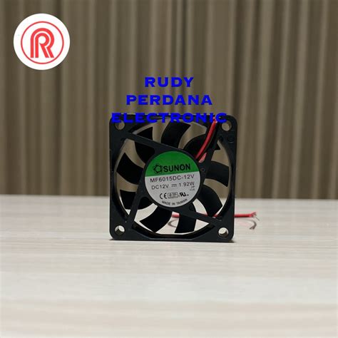 Jual KIPAS FAN DC 12V 12 VOLT 6CM 6 CM TIPIS Shopee Indonesia