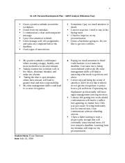 4 4 Final Project Milestone Two SWOT Analysis Docx 1 OL 125 Personal