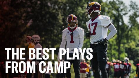 All The Best Highlights From Training Camp Washington Commanders