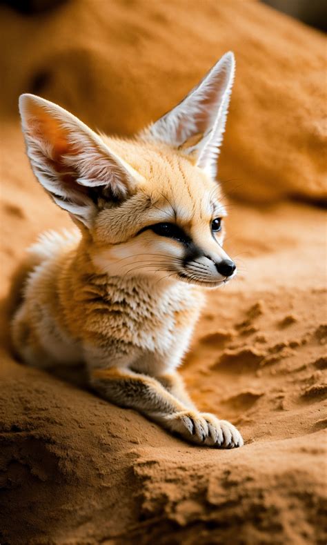 Lexica The Cutest Fennec Fox Cuddled