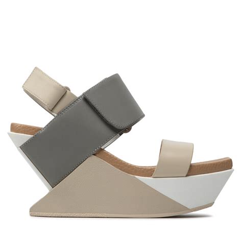 Sandali United Nude Delta Wedge Sandal Beige Escarpe It