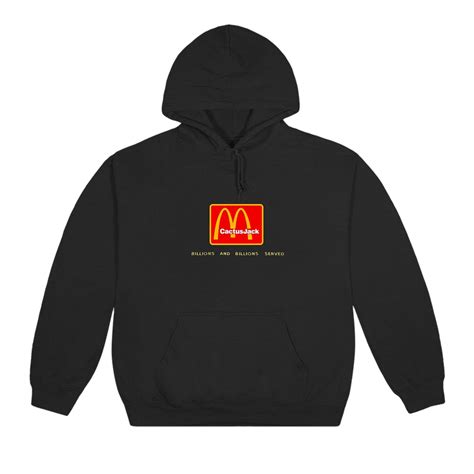 Buy Cactus Jack By Travis Scott X Mcdonalds Billions Served Hoodie