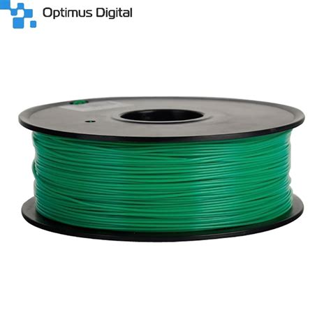 Filament Pentru Imprimanta 3D 1 75 Mm PLA 1 Kg Verde Transparent