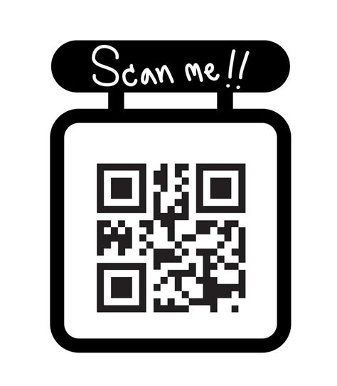 black qr code scan vector 11008568 Vector Art at Vecteezy