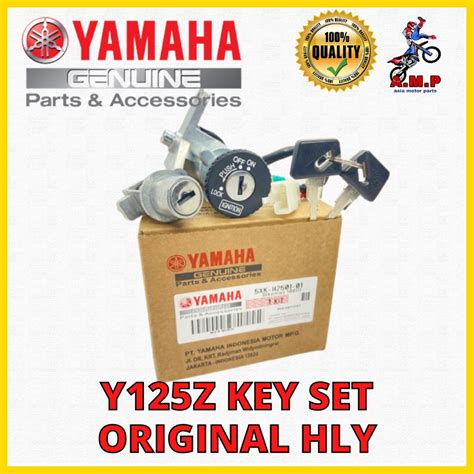 Original Hly Yamaha Main Switch Complete Set Y Z Set Kunci Original