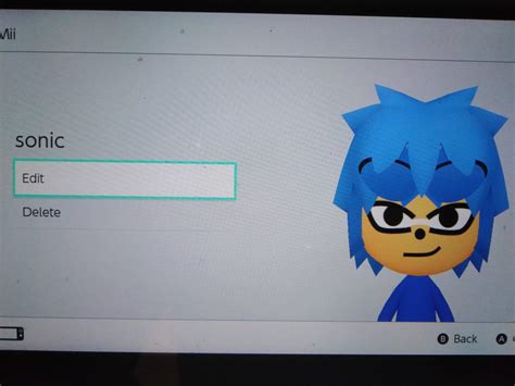 Sonic Mii Sonic The Hedgehog Amino