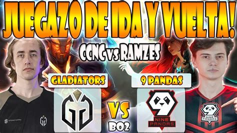 GLADIATORS VS 9 PANDAS BO2 CCNC VS RAMZES666 KIYOTAKA DREAMLEAGUE