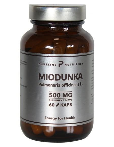 Pureline Miodunka Lekarska Ekstrakt Mg Kap