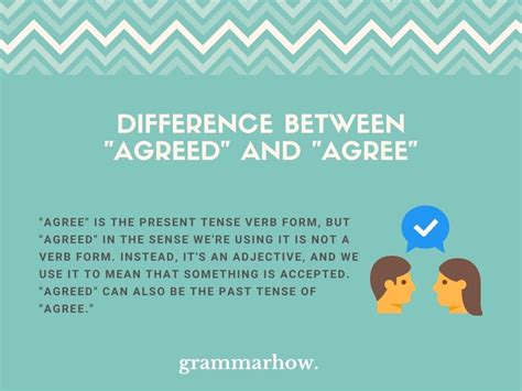 "Agreed" or "Agree" - Difference Explained (With Examples) - TrendRadars