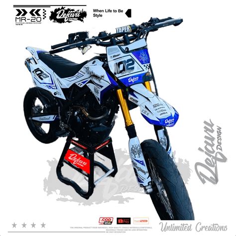 Jual Decal Sticker Motor Klx Dtracker Klx Bf Klx Gordon Klx Old Crf