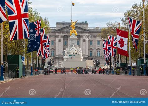 Buckingham Palace London Mei Buckingham Palace Voor De Kroning