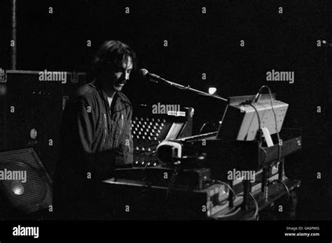 Stranglers Keyboard Player Dave Greenfield On Stage Crawley 1977