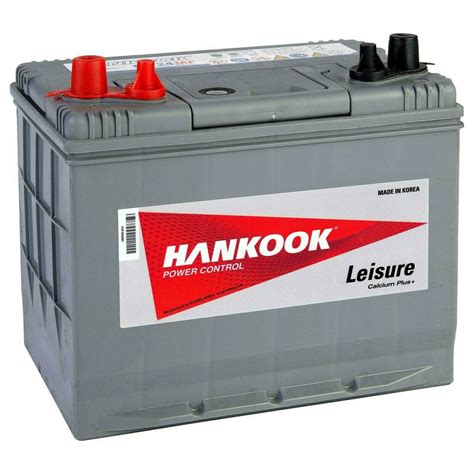 BATTERIE DECHARGE LENTE HANKOOK 12 V 80 Ah DC24MF