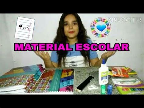 Kit Material Escolar Da Prefeitura De Fortaleza Youtube