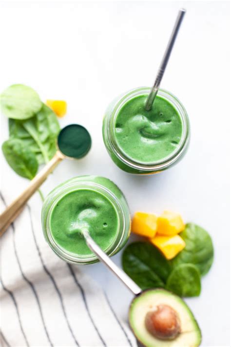 Best Green Spirulina Smoothie Awesome Spirulina Benefits