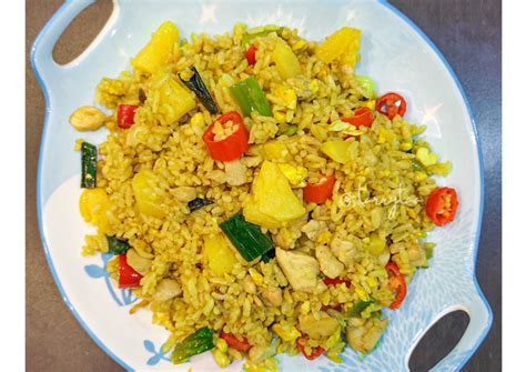 Resep Thai Pineapple Fried Rice Oleh Christa Cookpad